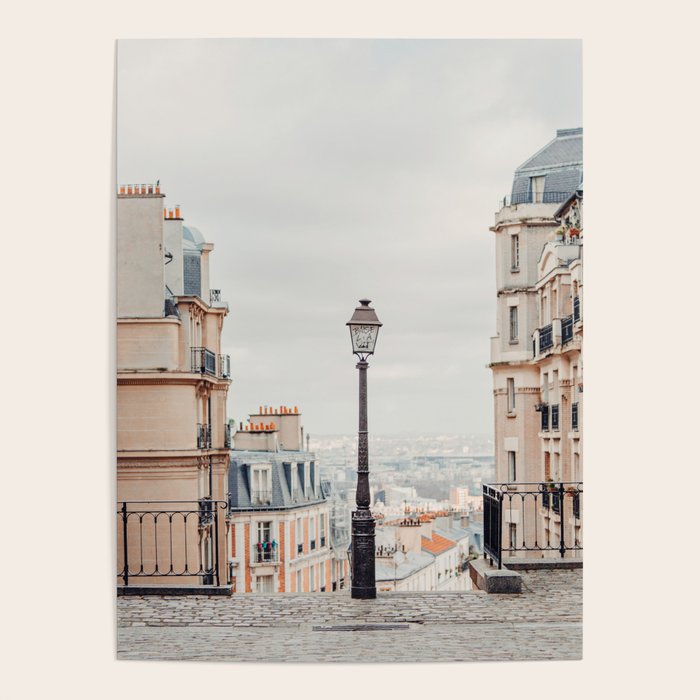Montmartre View - Paris Travel Photography Poster Gallery Image 1