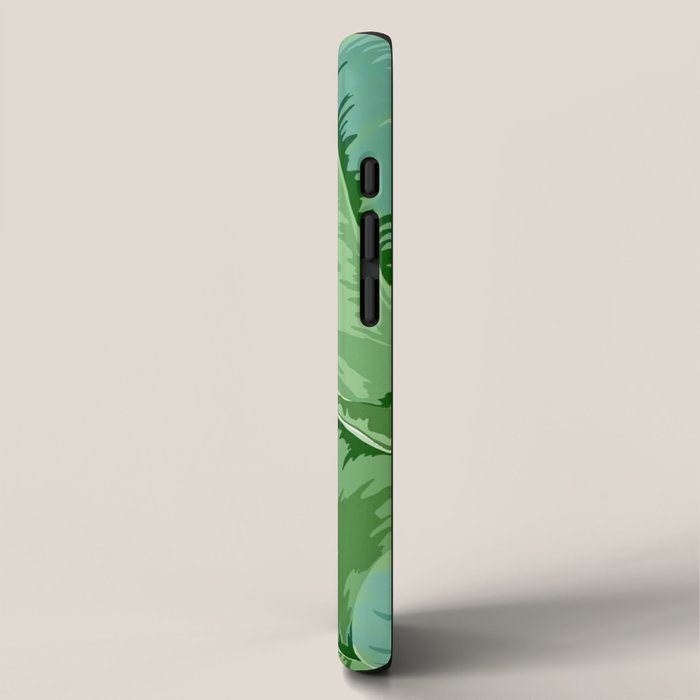 Banana leaf grandeur iPhone Case Gallery Image 2