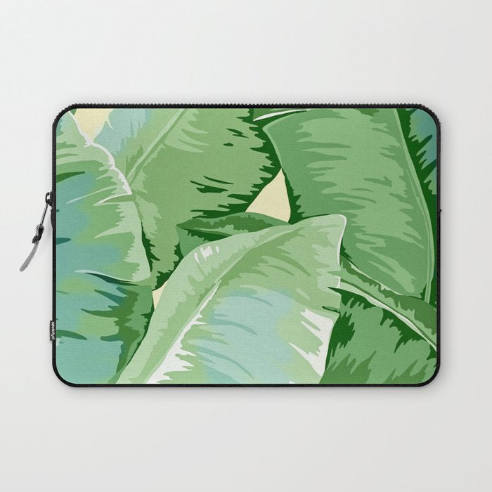 Banana leaf grandeur Laptop Sleeve Gallery Image 1