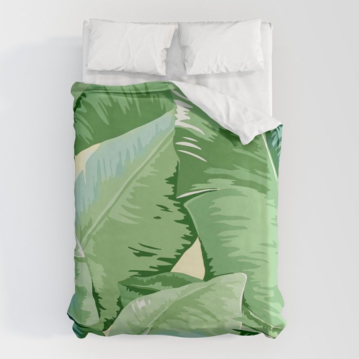 Banana leaf grandeur Duvet Cover Gallery Image 6