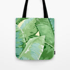 Banana leaf grandeur Tote Bag Gallery Image 1