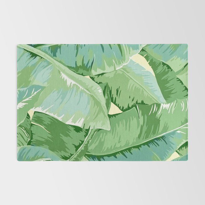 Banana leaf grandeur Rug Gallery Image 2