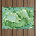 Banana leaf grandeur Outdoor Rug Gallery Image 1