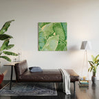 Banana leaf grandeur Wood Wall Art Gallery Image 2