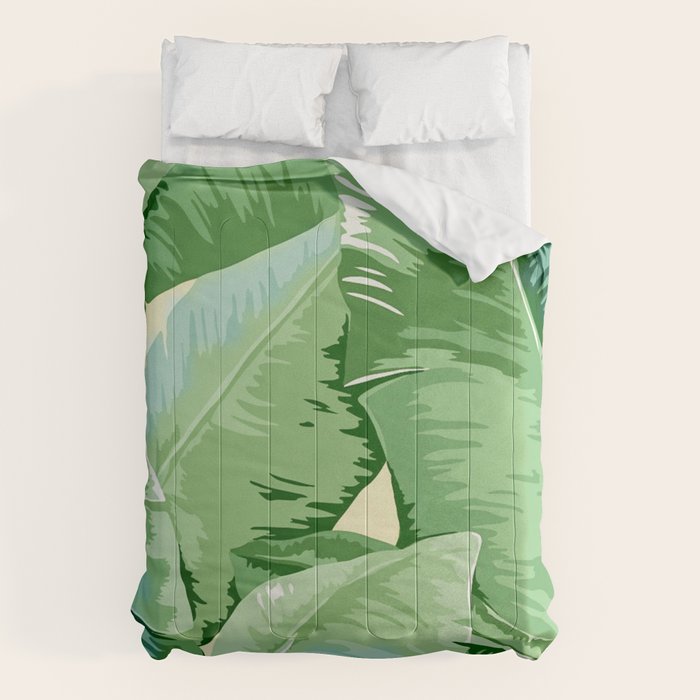 Banana leaf grandeur Comforter Gallery Image 6