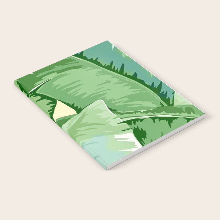 Banana leaf grandeur Notebook Gallery Image 1