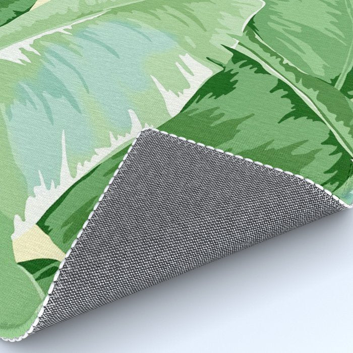 Banana leaf grandeur Rug Gallery Image 4