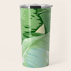 Banana leaf grandeur Travel Mug Gallery Image 1
