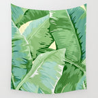 Banana leaf grandeur Wall Tapestry Gallery Image 4