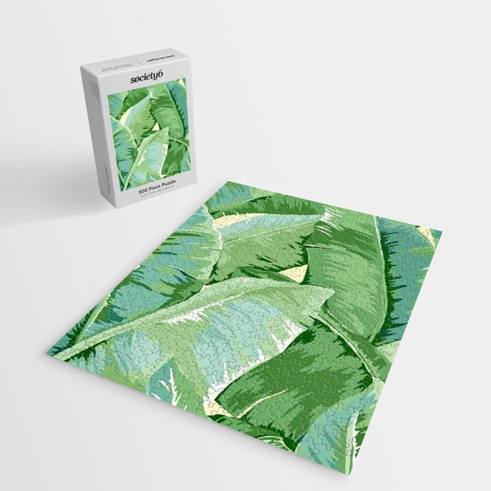 Banana leaf grandeur Jigsaw Puzzle Gallery Image 2