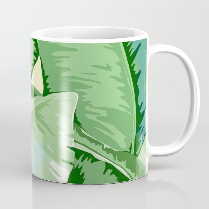 Banana leaf grandeur Coffee Mug Gallery Image 1