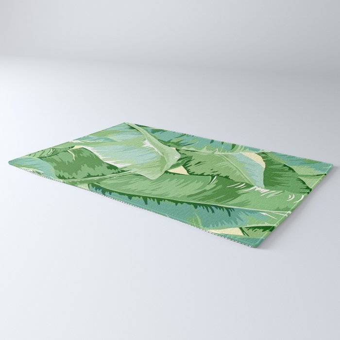 Banana leaf grandeur Rug Gallery Image 3