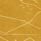 Minimalist Landscape Line Art II Coffee Mug Gallery Image 2