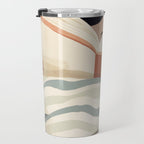 Reading girl in bed Travel Mug Gallery Image 3