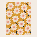 Flower field - yellow Poster Gallery Image 4