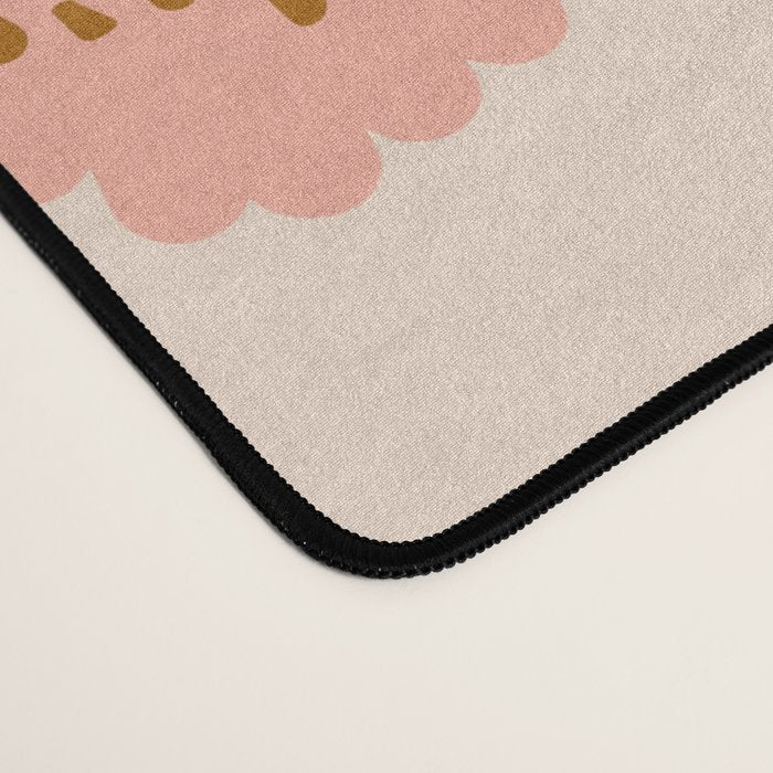Flower field - yellow Desk Mat Gallery Image 4