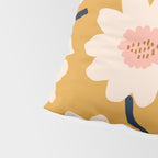 Flower field - yellow Pillow Sham Gallery Image 4