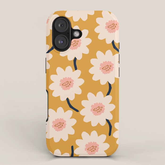 Flower field - yellow iPhone Case Gallery Image 1
