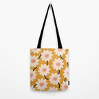 Flower field - yellow Tote Bag Gallery Image 2