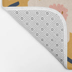 Flower field - yellow Bath Mat Gallery Image 2
