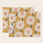 Flower field - yellow Placemat Gallery Image 1