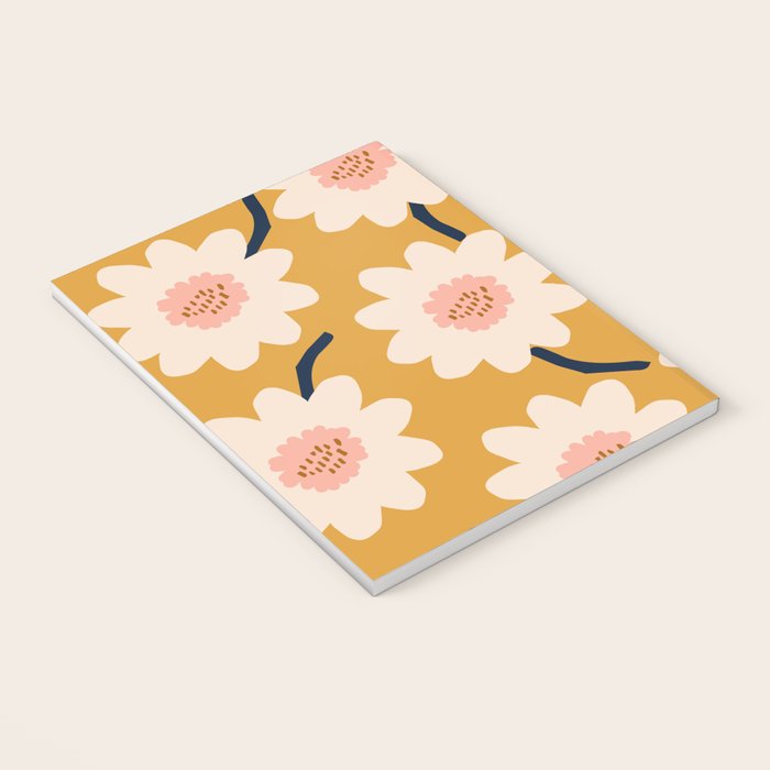 Flower field - yellow Notebook Gallery Image 3