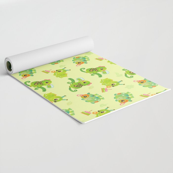 Leaf Milk Yoga Mat Gallery Image 2