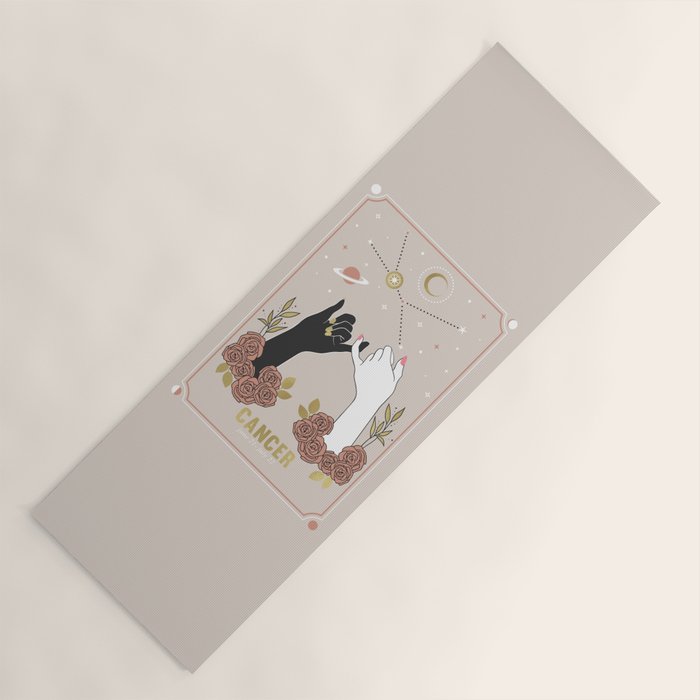 Cancer Zodiac Series Yoga Mat Gallery Image 1