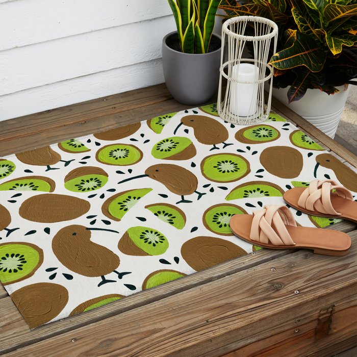 Kiwis & Kiwis Outdoor Rug Gallery Image 2