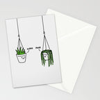 Hippie and Punk plants Stationery Card Gallery Image 2