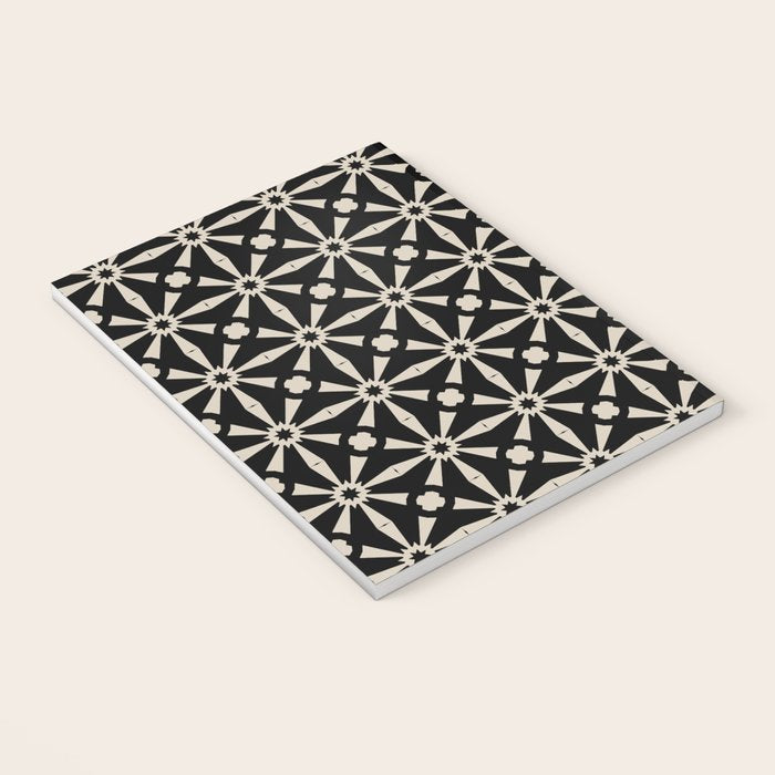 Starburst Geometric Pattern Notebook Gallery Image 3