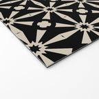 Starburst Geometric Pattern Welcome Mat Gallery Image 2