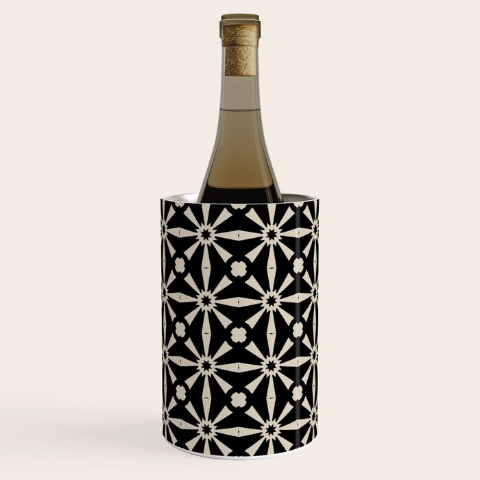 Starburst Geometric Pattern Wine Chiller Gallery Image 1