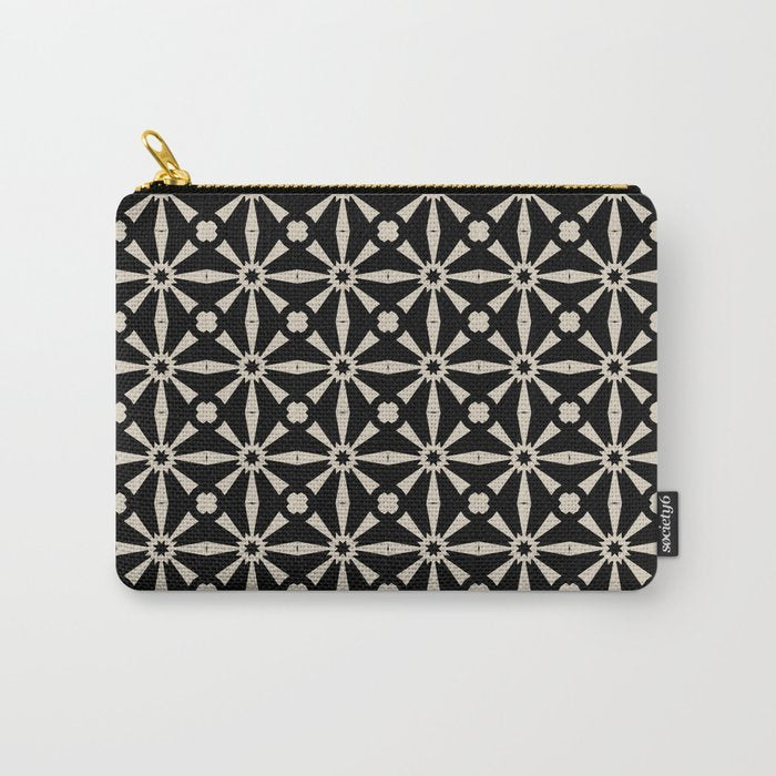 Starburst Geometric Pattern Carry All Pouch Gallery Image 1