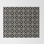 Starburst Geometric Pattern Throw Blanket Gallery Image 2