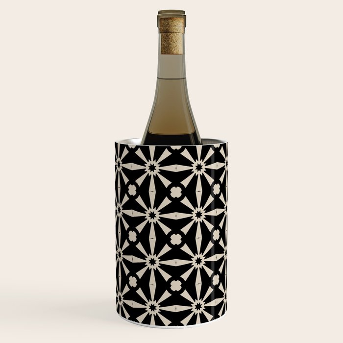 Starburst Geometric Pattern Wine Chiller Gallery Image 3