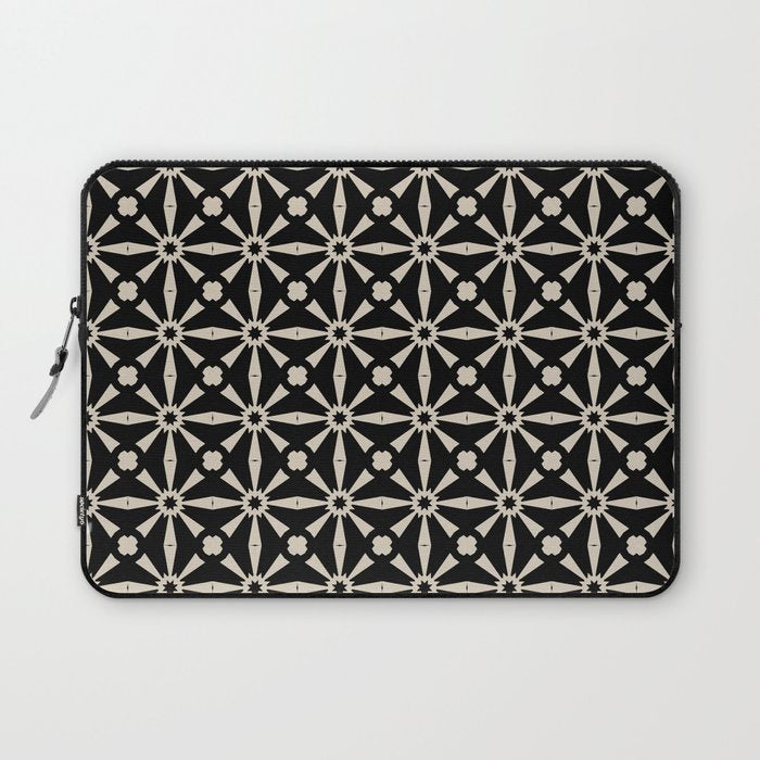 Starburst Geometric Pattern Laptop Sleeve Gallery Image 1