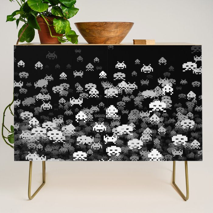 Invaded BLACK Credenza Gallery Image 1