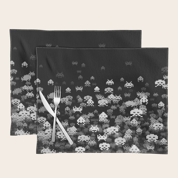 Invaded BLACK Placemat Gallery Image 1