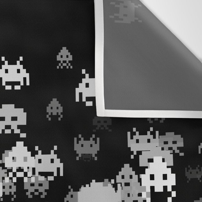 Invaded BLACK Wall Tapestry Gallery Image 3