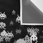 Invaded BLACK Wall Tapestry Gallery Image 3