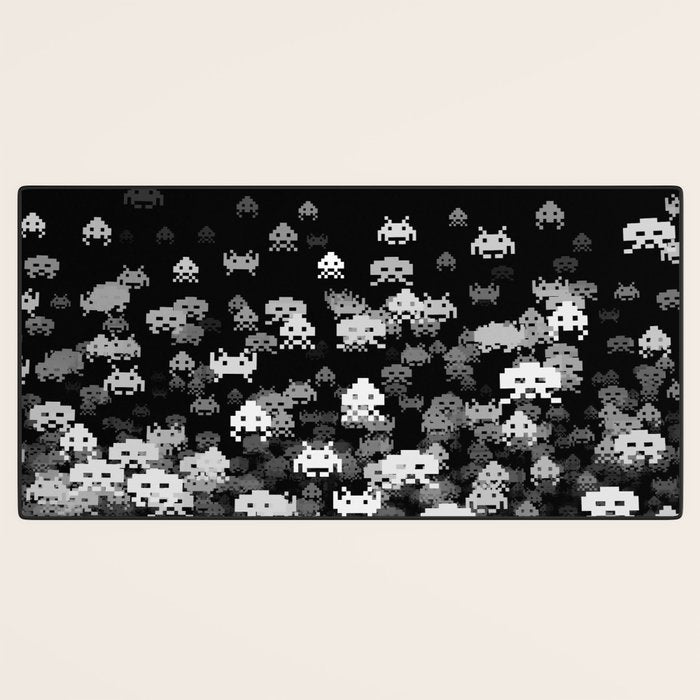 Invaded BLACK Desk Mat Gallery Image 3