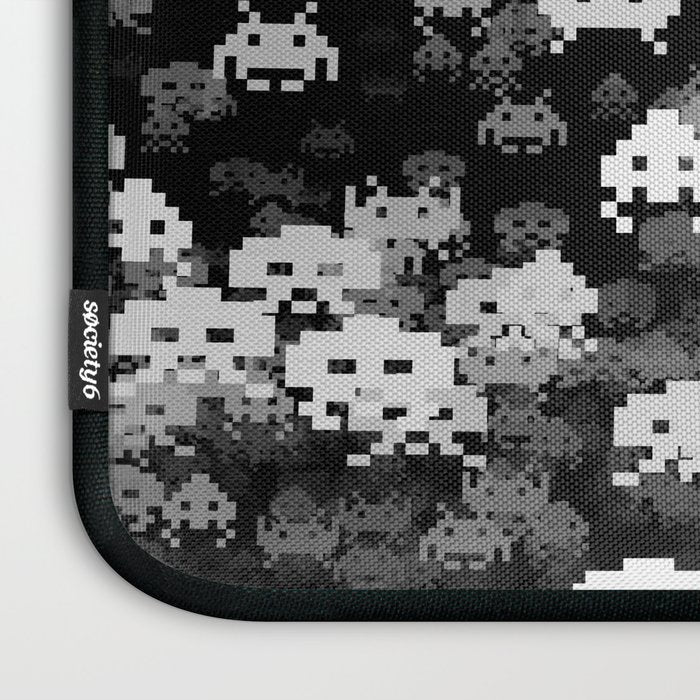 Invaded BLACK Laptop Sleeve Gallery Image 3