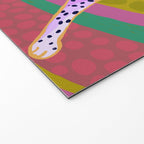 Pink Cheetah Welcome Mat Gallery Image 2