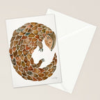 Pangolin Stationery Card Gallery Image 2