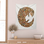 Pangolin Wall Tapestry Gallery Image 2