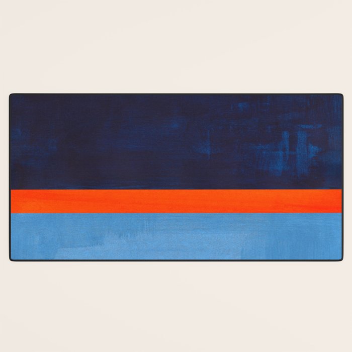Orange Ice  Desk Mat Gallery Image 3