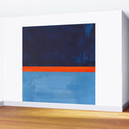 Orange Ice  Wall Mural Gallery Image 2