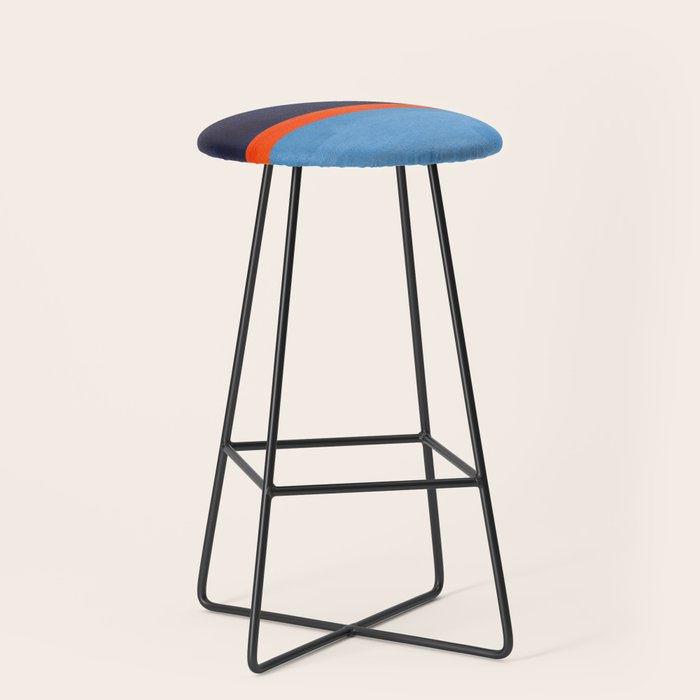 Orange Ice  Stool Gallery Image 1