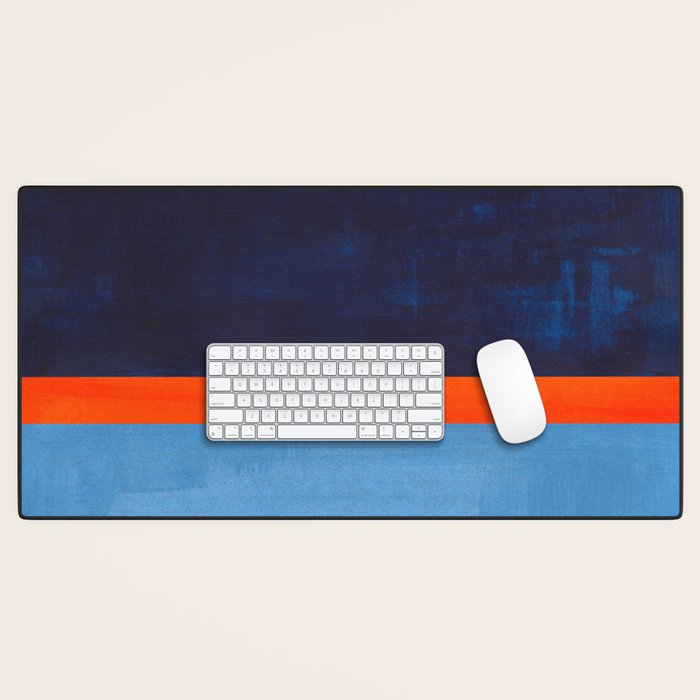 Orange Ice  Desk Mat Gallery Image 1